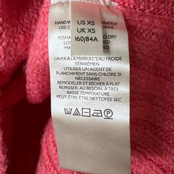 Free People Brookside Tunic Sweater XS NWT Pink Lightning Oversized Knit - Picture 11 of 12